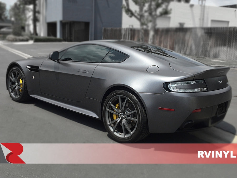 3M Series 2080 Satin Dark Gray Installed Side View Wrap