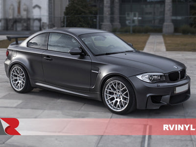 3M Series 2080 Satin Dark Gray Installed Passenger Side Custom Wrap