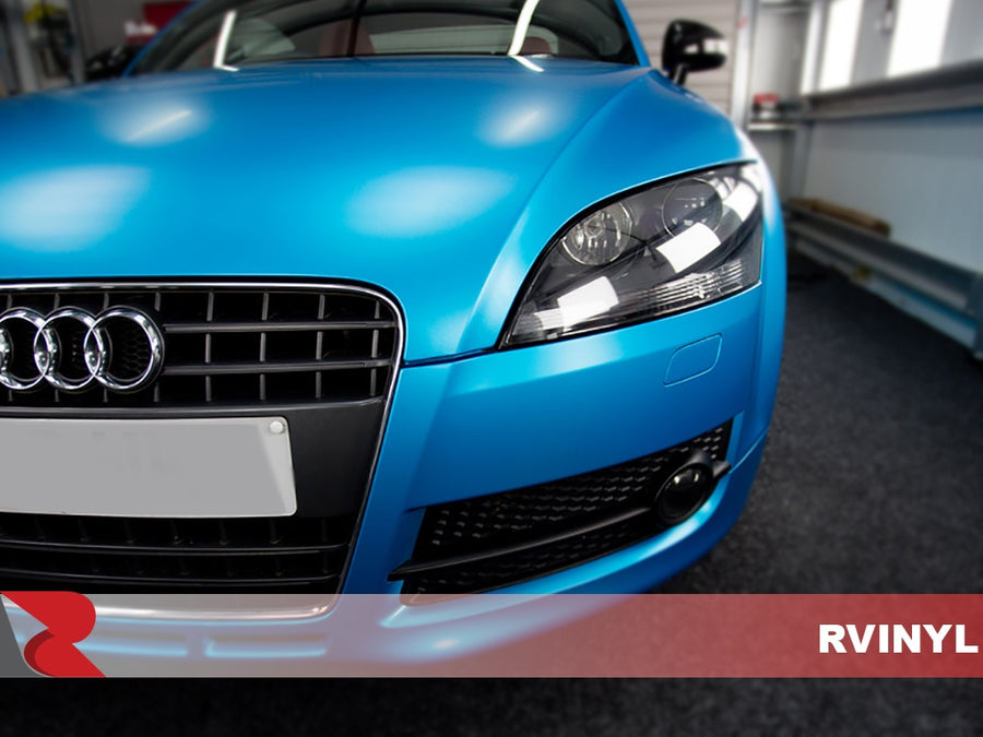 3M 2080 Series Satin Ocean Shimmer Headlight DIY Wrap