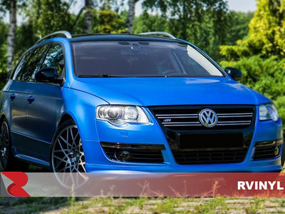 3M 2080 Series Satin Perfect Blue Front Profile Wrap