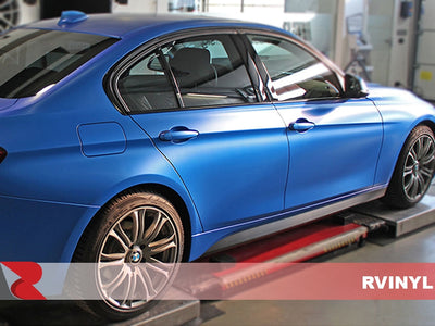 3M 2080 Series Satin Perfect Blue Side View Wrap