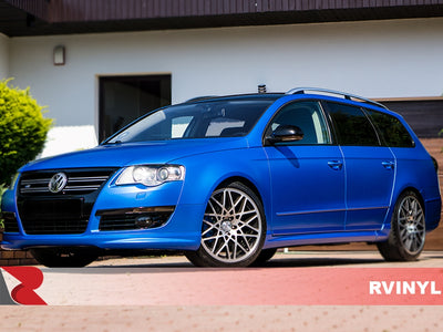 3M 2080 Series Satin Perfect Blue Driver Side Wrap