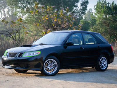 saab 9-2x 2006-2006 Headlight Protection Installation Location