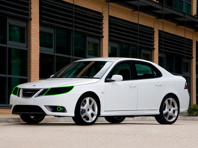saab 9-3 2008-2011 Headlight Tint Location