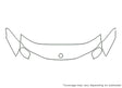 9-3. 3M Clear Bra Hood Precut PPF Diagram