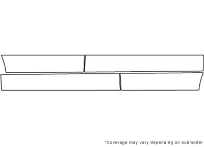 9-3. 3M Clear Bra Door Cup Precut PPF Diagram
