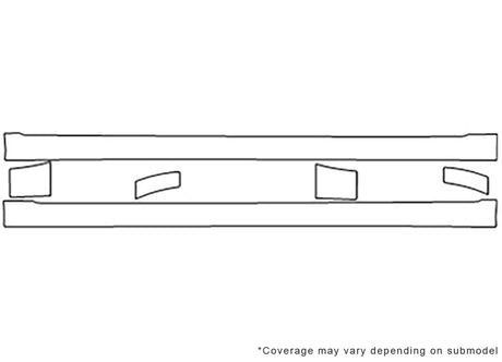 9-3. Avery Dennison Clear Bra Door Cup Precut PPF Diagram