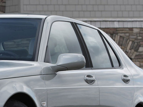 saab 9-5 1999-2009 Matte Black Pillar Cover Diagram