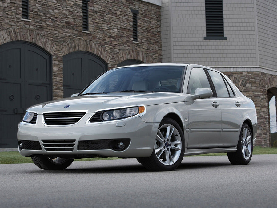 saab 9-5 1999-2009 Matte Black Pillar Trim