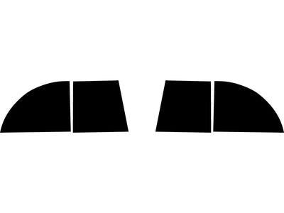 9-5 (sedan) Precut Tail Light Tint Diagram