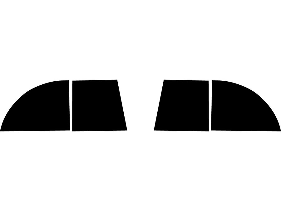 9-5 (sedan) Precut Tail Light Tint Diagram