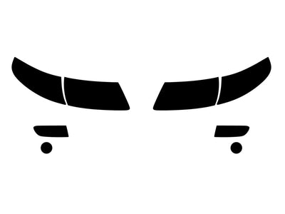 saab 9-5 2004-2005 Headlight Tint