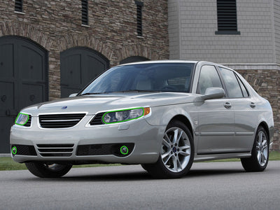 saab 9-5 2004-2005 Headlight Protection Installation Location