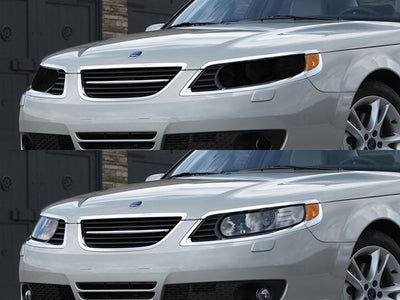 saab 9-5 2004-2005 Headlight Tint Appearance