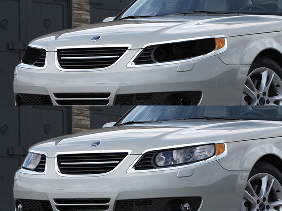 saab 9-5 2004-2005 Headlight Tint Appearance