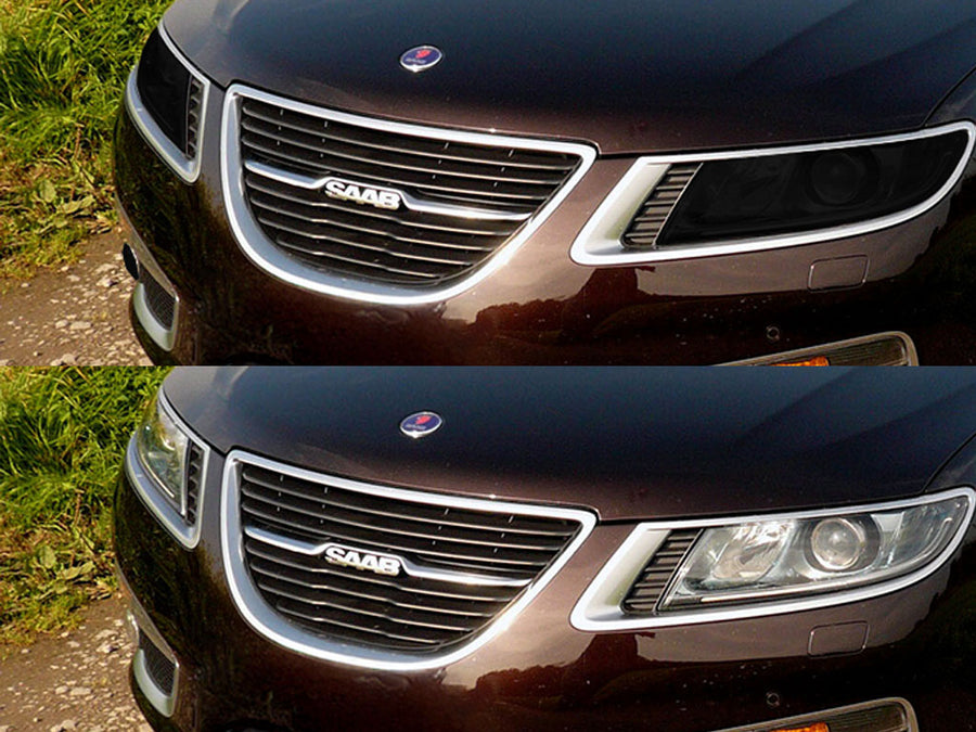 saab 9-5 2006-2009 Headlight Tint Appearance