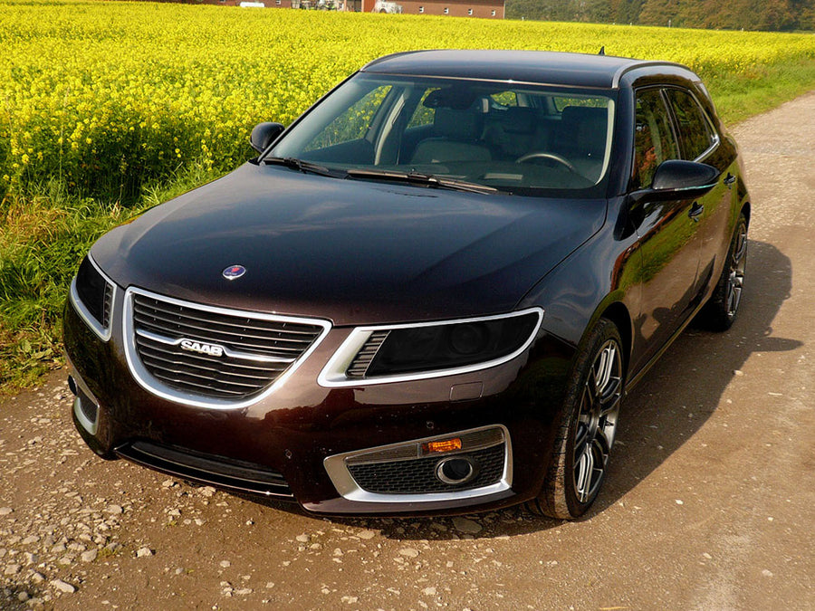 saab 9-5 2006-2009 Headlight Tint