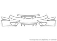 9-5. Avery Dennison Clear Bra Bumper Precut PPF Diagram