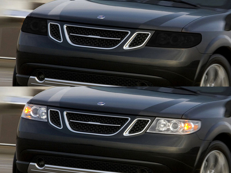 saab 9-7x 2005-2009 Headlight Tint Appearance