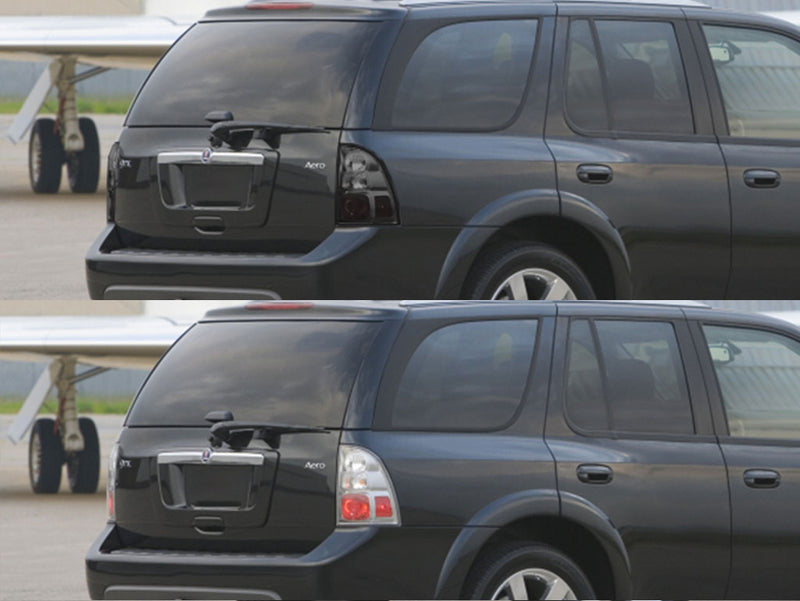 9-7x Before and After Smoked Taillights
