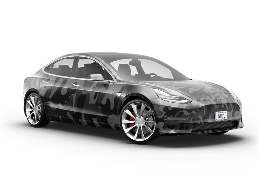 Sable Woodland Camouflage Vehicle Vinyl Wrap
