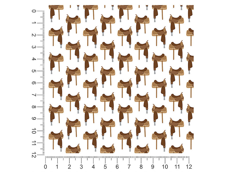 saddle up western 1ft x 1ft Craft Sheets