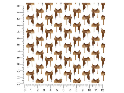 saddle up western 1ft x 1ft Craft Sheets