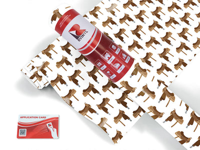 saddle up western Craft Vinyl Roll