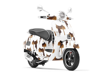 Saddle Up Cowboy Vespa Scooter Wrap Film