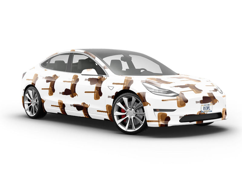 Saddle Up Cowboy Vehicle Vinyl Wrap