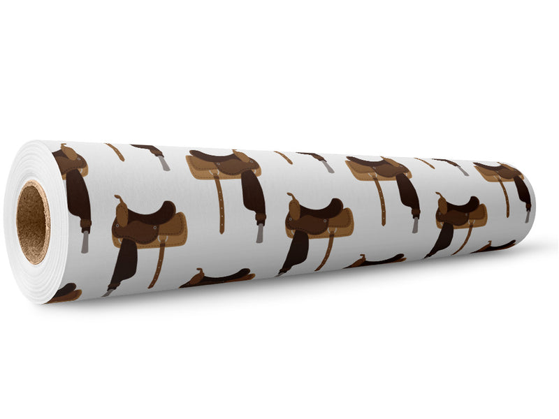 Saddle Up Cowboy Wrap Film Wholesale Roll~Rwraps Series 914 Digitally Printed Vinyl Roll~5