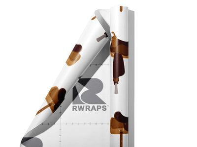 Saddle Up Cowboy Wrap Film Sheets~Rwraps Series 914 Saddle Up Cowboy Scrolled Sheet~3