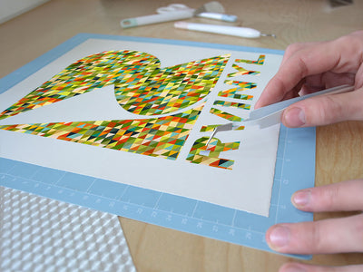 safety first mosaic Easy Weed Craft Vinyl