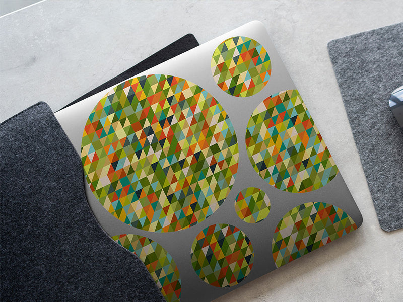 safety first mosaic DIY Laptop Stickers