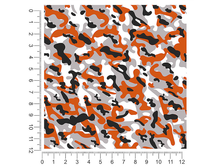 safety flecktarn camouflage 1ft x 1ft Craft Sheets