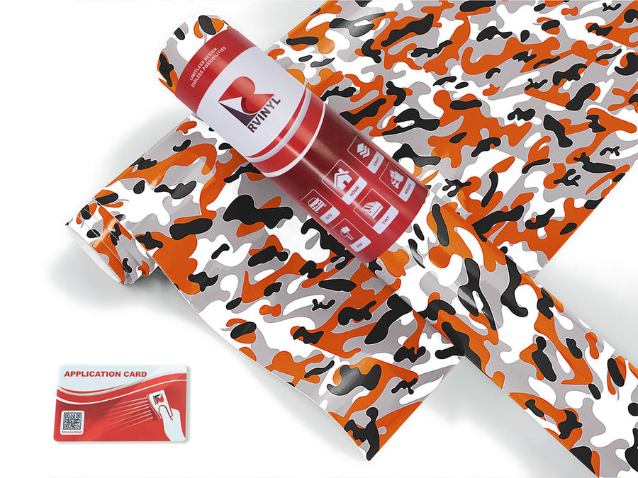 safety flecktarn camouflage Craft Vinyl Roll