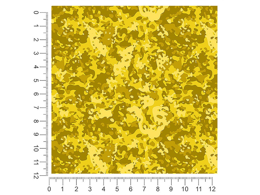 saffron veil camouflage 1ft x 1ft Craft Sheets