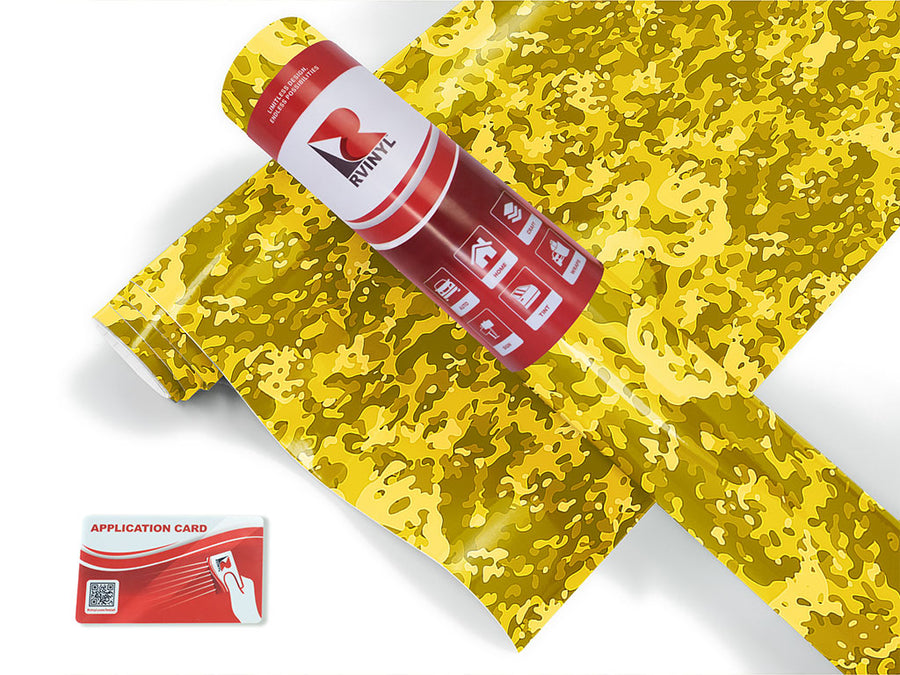 saffron veil camouflage Craft Vinyl Roll