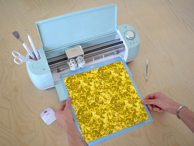 saffron veil camouflage Cricut Compatible Vinyl