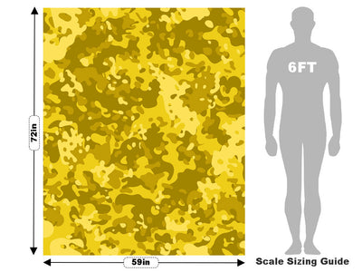 Saffron Veil Camouflage Vehicle Wrap Scale~Rwraps Series 914 Saffron Veil Camouflage Measurements~2