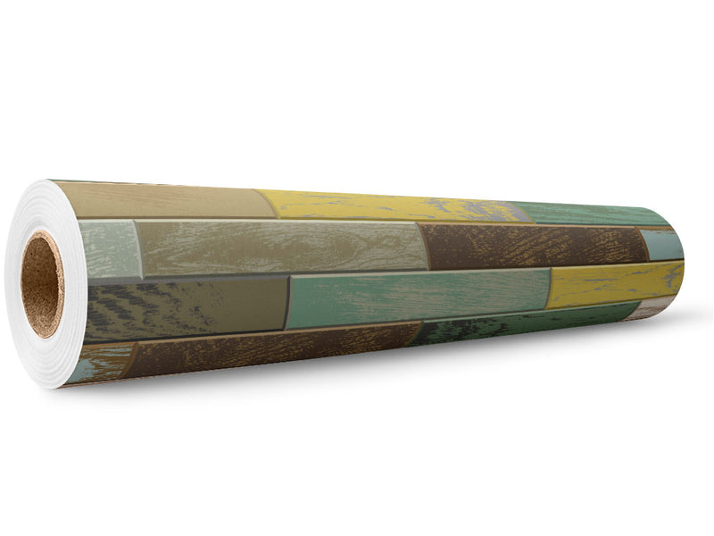 Sage Stain Wooden Parquet Wrap Film Wholesale Roll~Rwraps Series 914 Digitally Printed Vinyl Roll~5