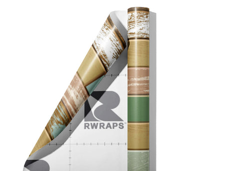 Sage Stain Wooden Parquet Wrap Film Sheets~Rwraps Series 914 Sage Stain Wooden Parquet Scrolled Sheet~4