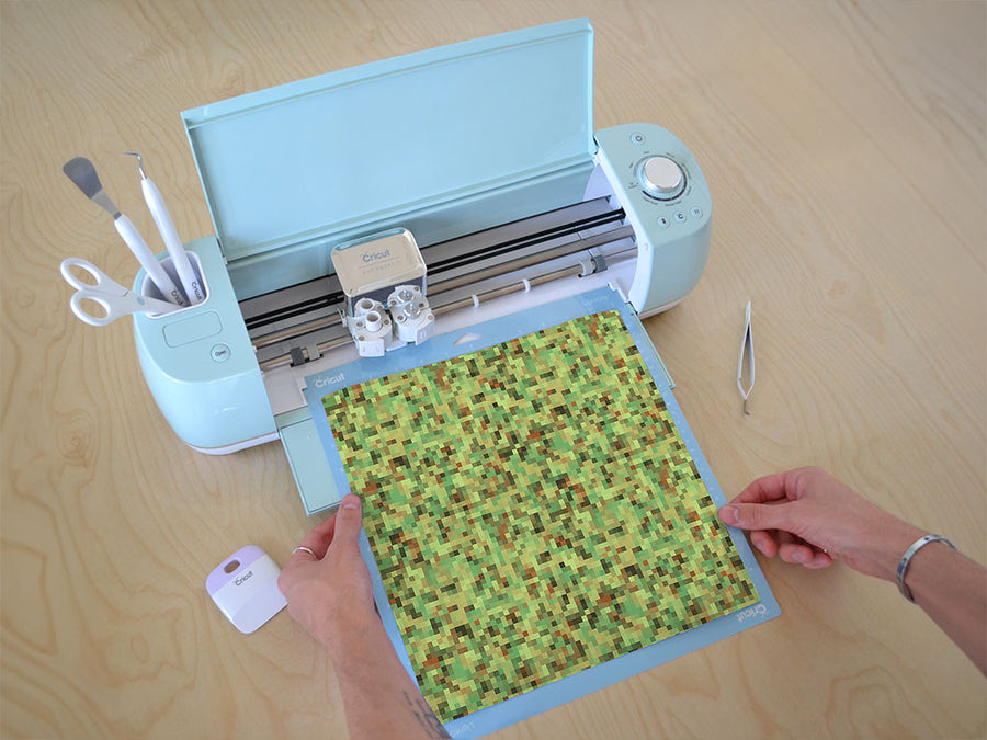 sage wisdom pixel Cricut Compatible Vinyl