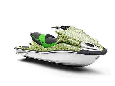Sage Wisdom Pixel Jet Ski Vinyl Customized Wrap