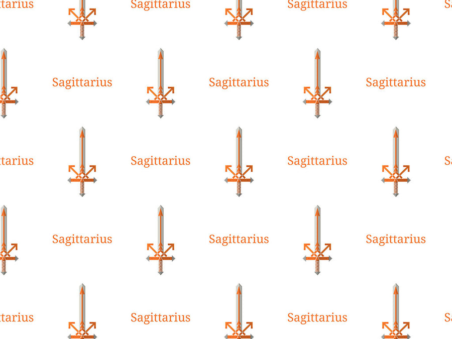 Sagittarius Swords Astrology Vinyl Wrap Pattern~Rwraps Series 914 Digitally Printed Vinyl Wrap~0
