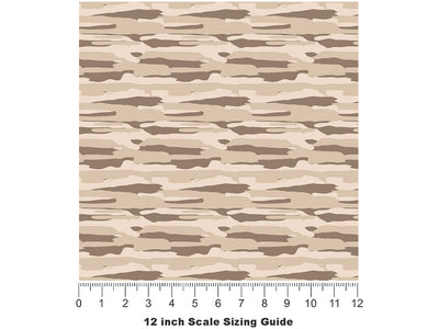Sahara DPM Camouflage Vinyl Film Pattern Size 12 inch Scale~Rwraps Sahara DPM Camouflage Sizing Chart~3