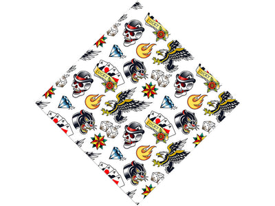 Sailor Style Tattoo Vinyl Wrap Pattern