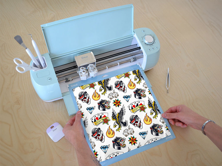 sailor style tattoo Cricut Compatible Vinyl