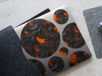 saint augustine lava DIY Laptop Stickers