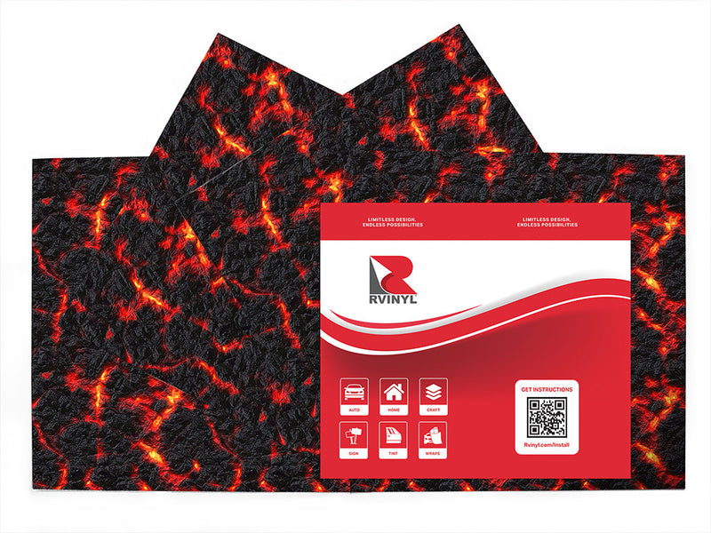 saint helens lava Craft Vinyl Sheet Pack